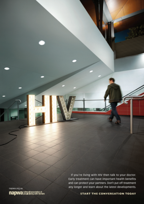 HIV ad indoor 艾滋病毒室内