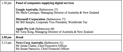参议院税务调查