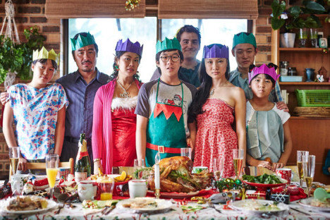 家庭法的演员。