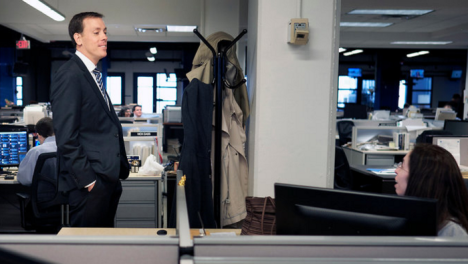 Politico的联合创始人兼前首席执行官吉姆·范德海(Jim Vandehei)说:“记者正在杀害新闻业。”信用T.J.柯克帕特里克(Kirkpatrick)为《纽约时报》