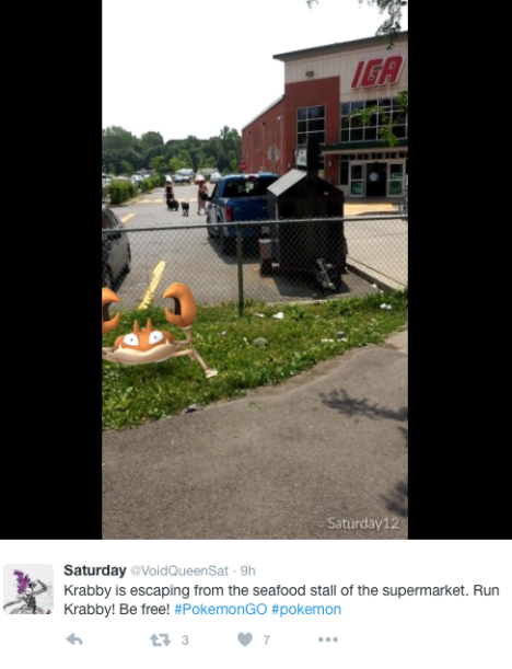 玩家无意中与品牌互动作为一个点一个潜在的餐逃离当地的IGA。