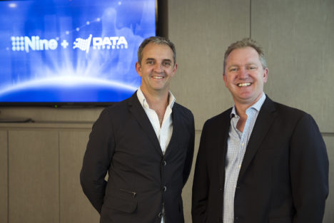 Data Republic首席执行官保罗·麦卡尼和Nine的亚历克斯·帕森斯