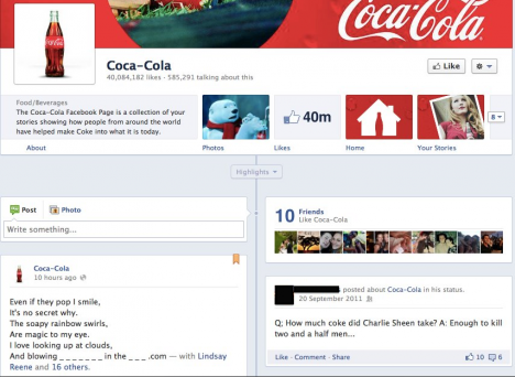 可口可乐的时间表