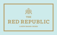 TheRedRepublic-land-logo +姓名+ tagline-CMYK-Gold-Tiffany-Bg