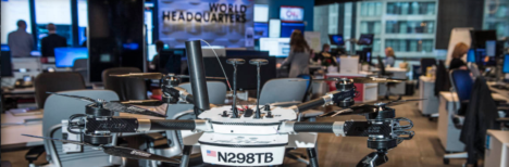 CNN为新闻发布无人机