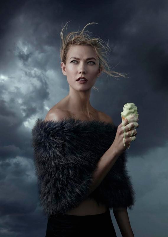 国际超模克劳斯站在这场运动的前沿。